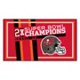 Fan Mats Tampa Bay Buccaneers Dynasty 3Ft. X 5Ft. Plush Area Rug
